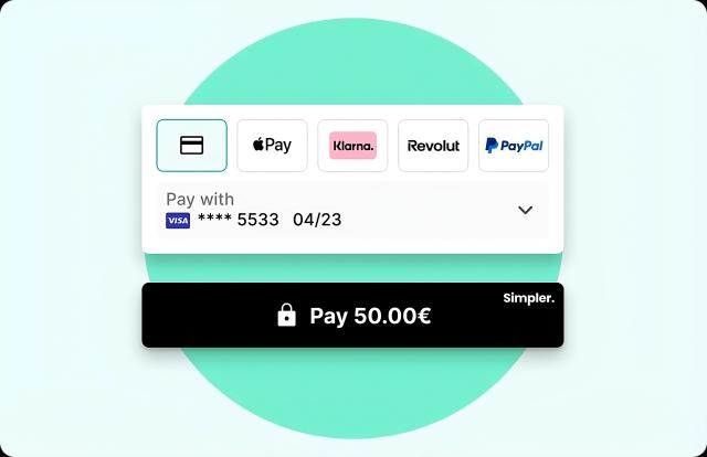 Pay. Your way.